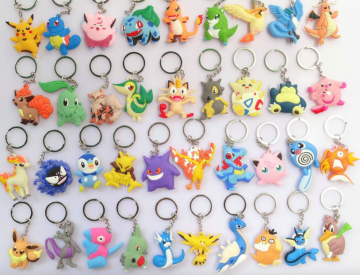 Pokémon sleutelhanger 3D